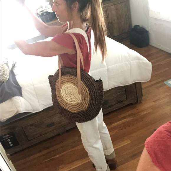 ✨CIRCULAR WOVEN STRAW RATTAN SHOULDER BAG✨ - Picture 8 of 8